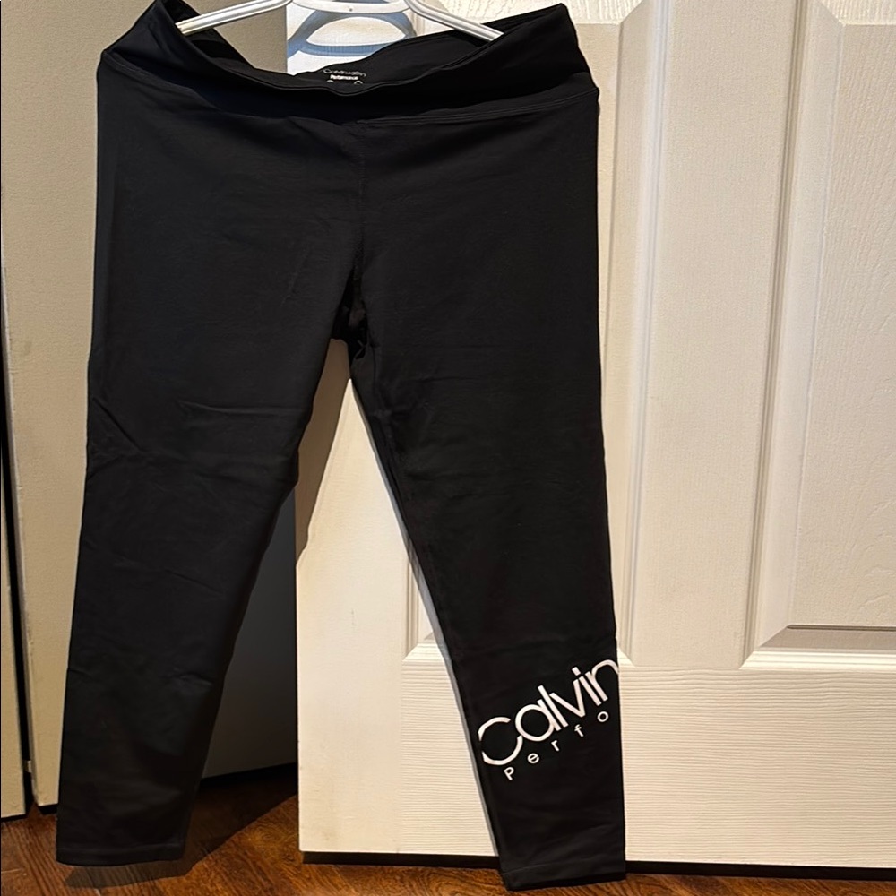Calvin Klein Women’s Workout Black Leggings